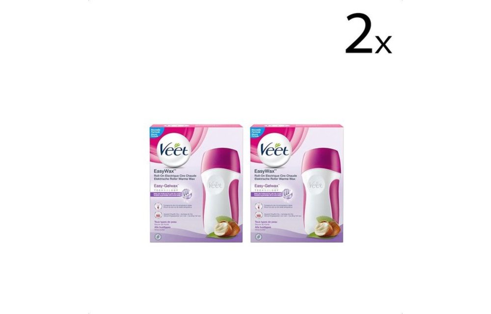 Veet Ontharingsapparaat - Ontharings Wax - Easy Wax x2