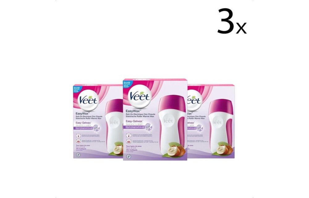 Veet Ontharingsapparaat - Ontharings Wax - Easy Wax x3