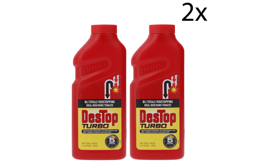 Destop Turbo Ontstopper 1L x2