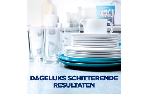 Finish Power All in 1 Regular Vaatwastabletten - 80 Stuks x2