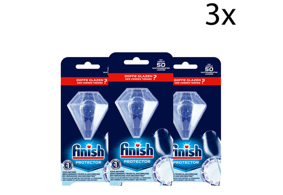 Finish Glans Protector Vaatwasmiddel - 1 Stuk x3