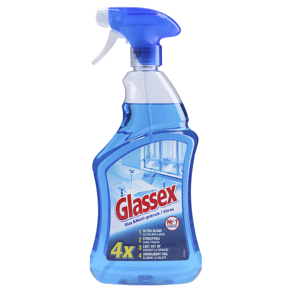 Glassex Schoonmaakmiddel Spray - Glas & Multi - 750ml