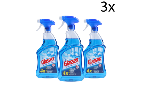 Glassex Glas & Multi Schoonmaak Spray - 750ml x3