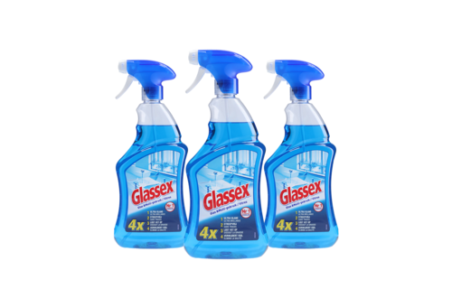 Glassex Glas & Multi Schoonmaak Spray - 750ml x3