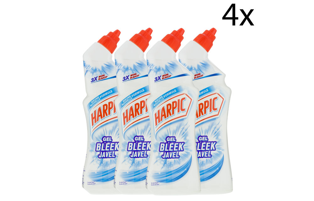 Harpic Gel Bleek 750ml x4