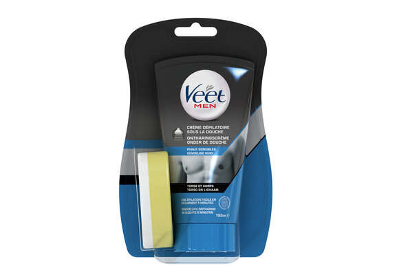 Veet Ontharingscreme - Man - Gevoelige Huid - In Shower - 150ml