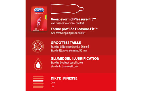 Durex - 60 stuks Condooms - Extra Safe 1x20 stuks - Nude No Latex 1x20 stuks - Thin Feel 1x20 stuks - Voordeelverpakking