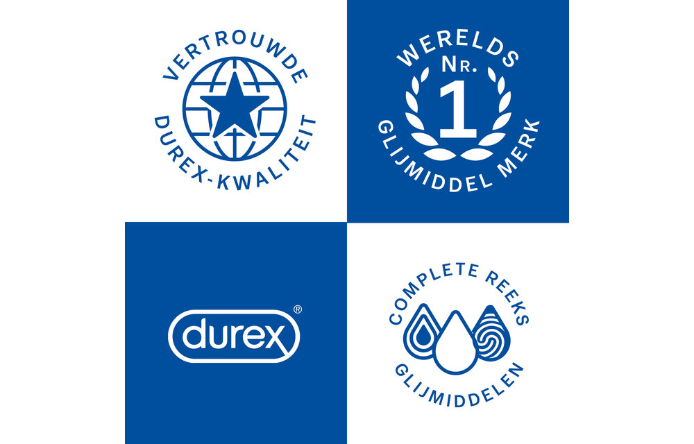 Durex - 100ml Glijmiddel - Play Sensitive 1x50ml - Play Aardbei 1x50ml - Voordeelverpakking