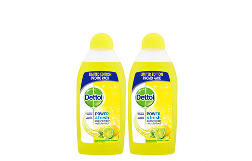 Dettol Allesreiniger Power & Fresh - Citrus - 500ml x2