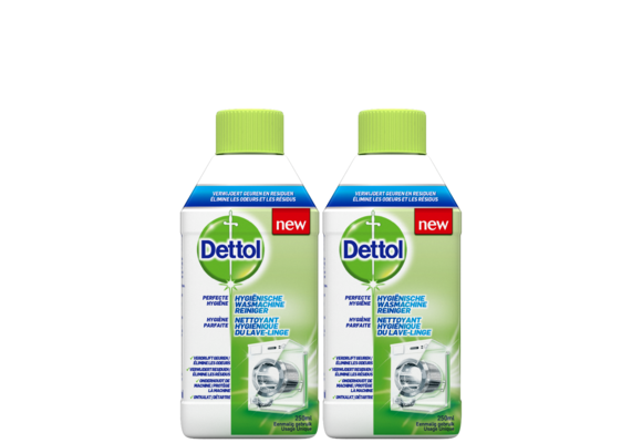 Dettol Wasmachine Reiniger Hygiëne - 250ml x2