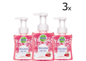 Dettol Handzeep Zachte Mousse - Roos &amp; Kersenbloesem - 250ml x3