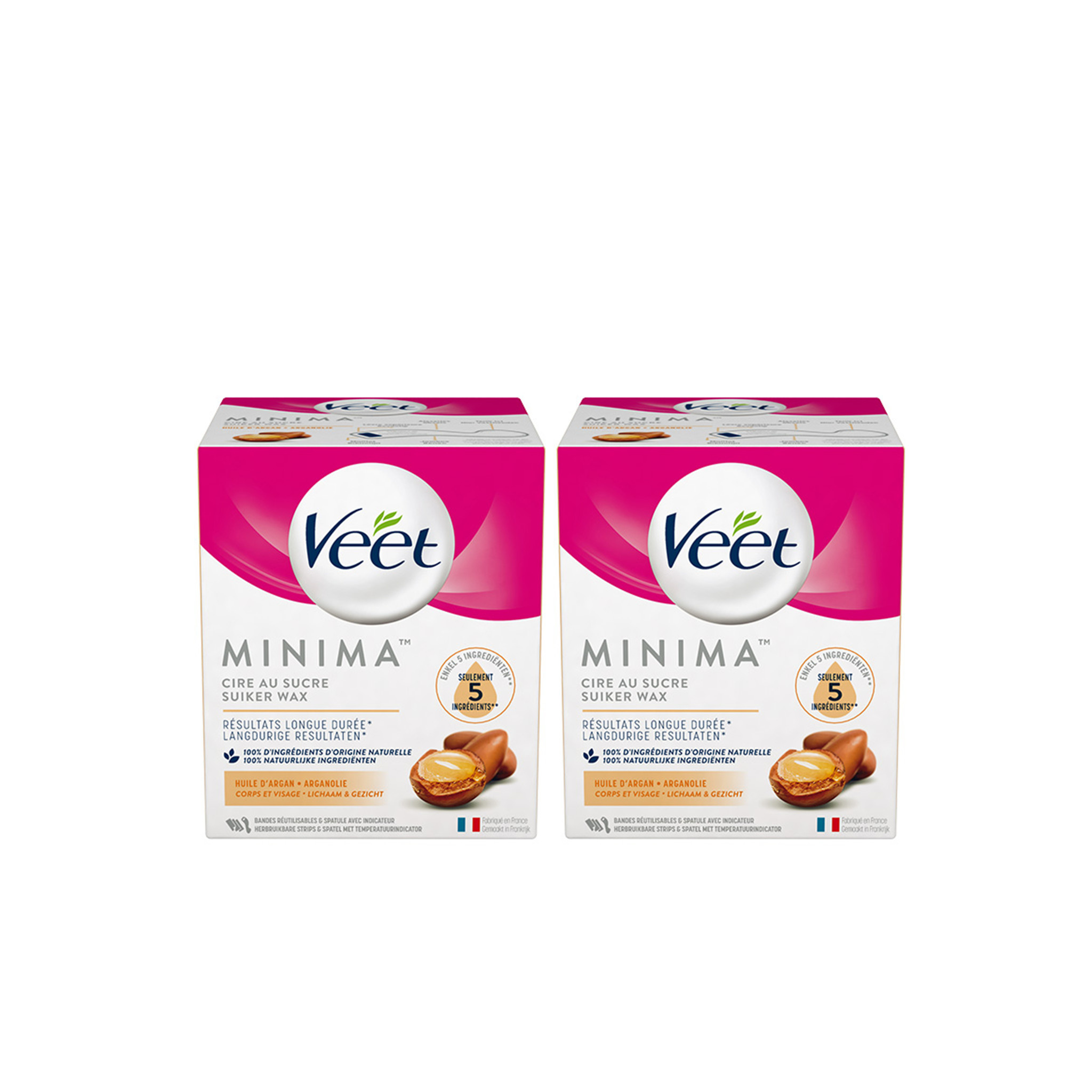 Veet Warme Wax - Orientaalse Wax Minima - Arganolie