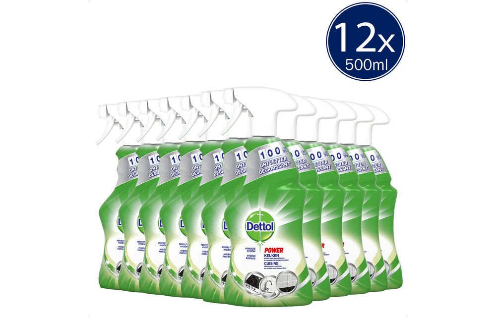Dettol Trigger Keuken 500ML - 12 Stuks - Voordeelverpakking