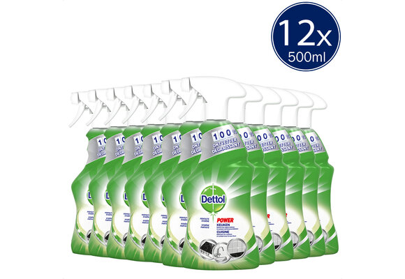 Dettol Trigger Keuken 500ML - 12 Stuks - Voordeelverpakking