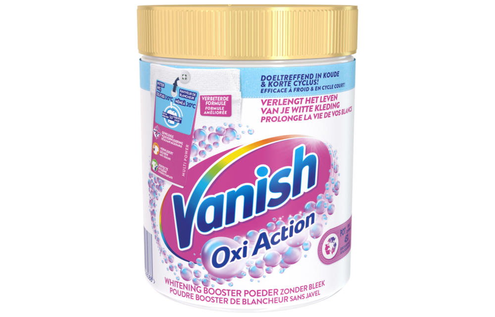 Vanish Oxi Action Whitening Booster Poeder - 1.0 kg x2
