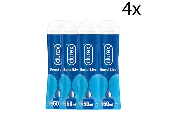 Durex Glijmiddel Play Sensitive – 50ml x4