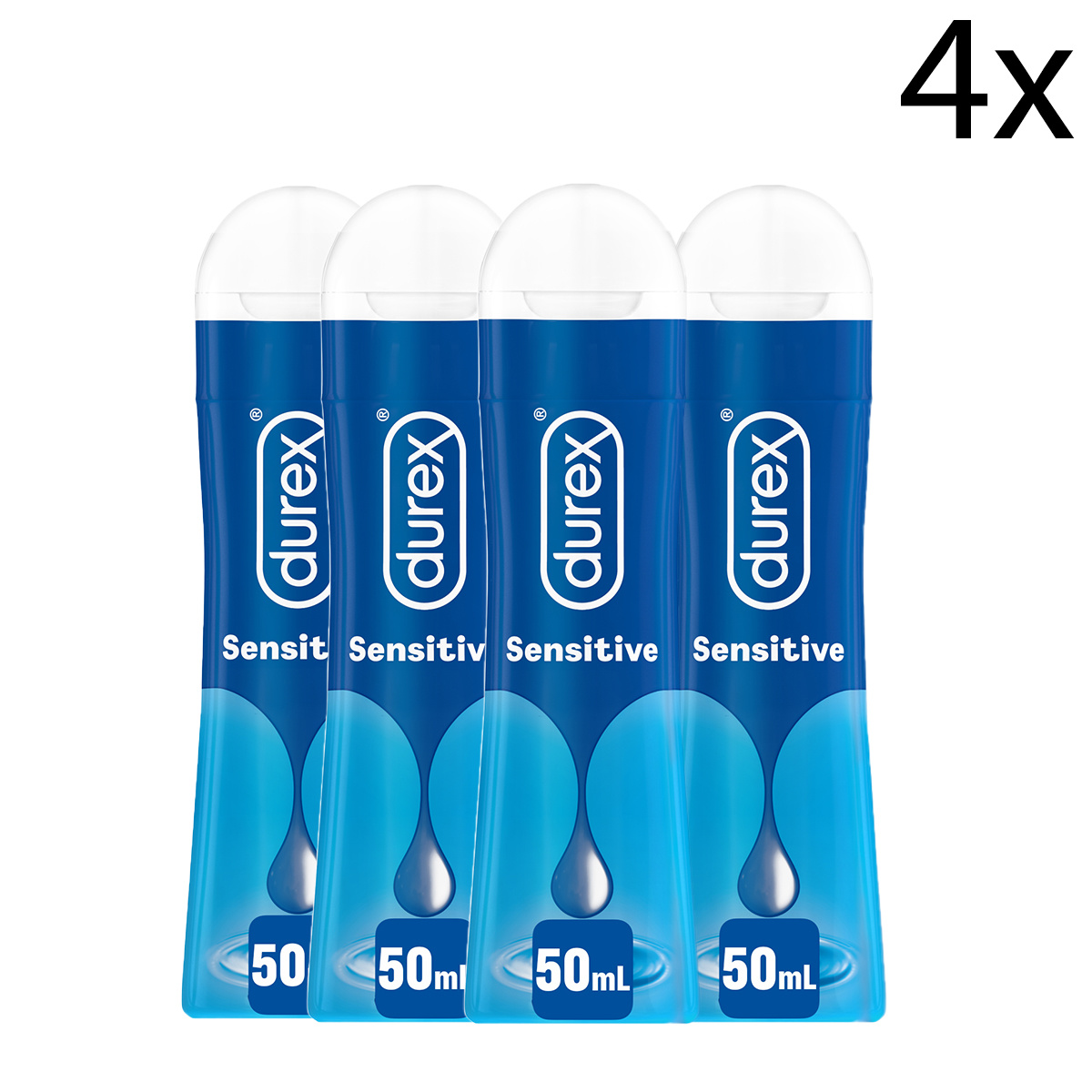 Durex Glijmiddel Play Sensitive â€“ 50ml x4