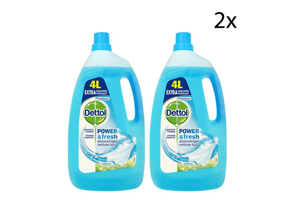 Dettol Allesreiniger Katoenfris - 4L x2