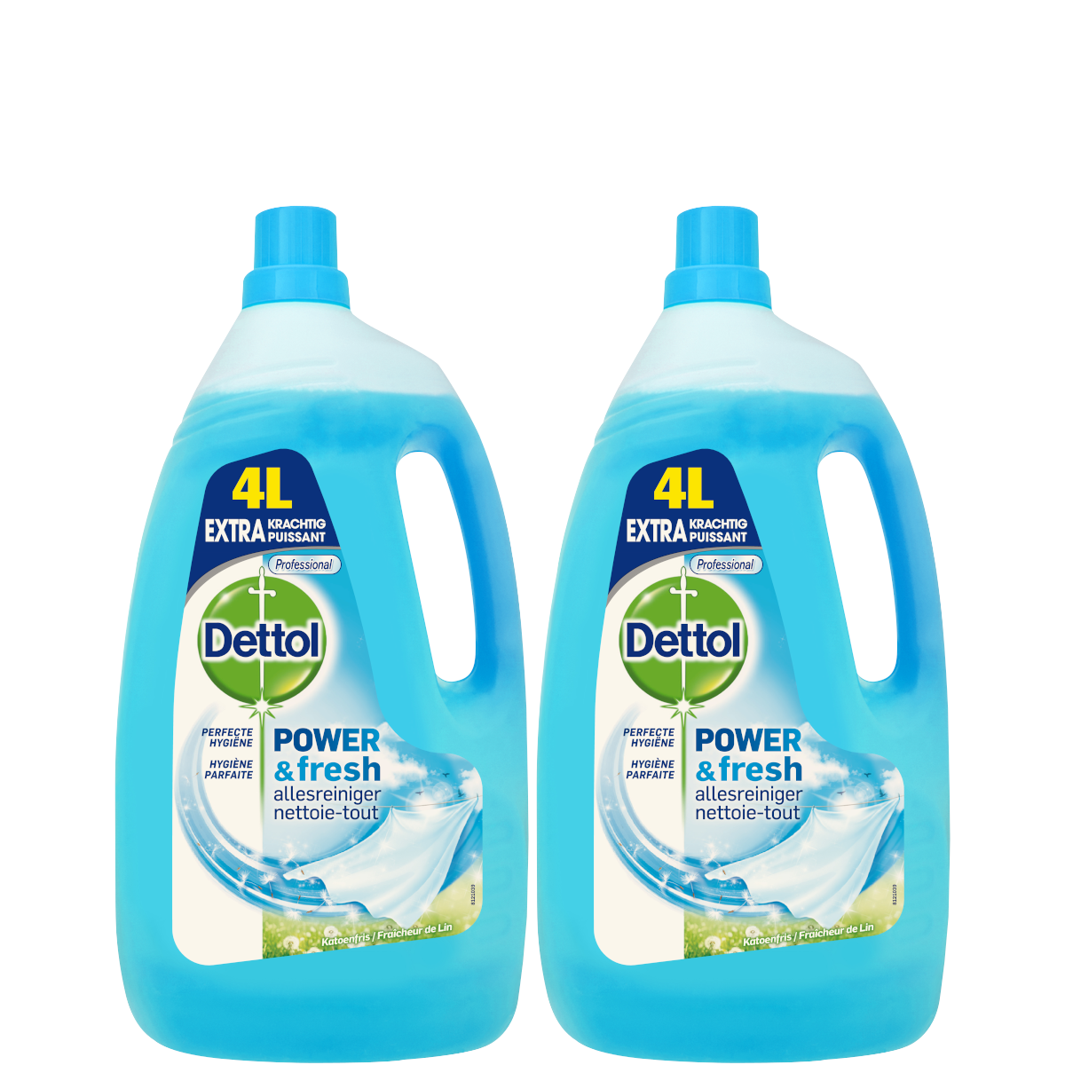 Dettol Allesreiniger Katoenfris - 4L x2