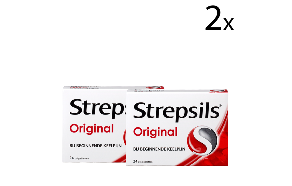 Strepsils Regular - 24 stuks x2