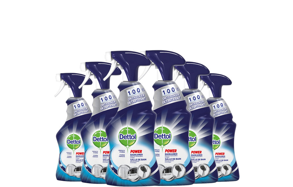 Allesreiniger Spray Power Fresh - Badkamer - 500ml x6