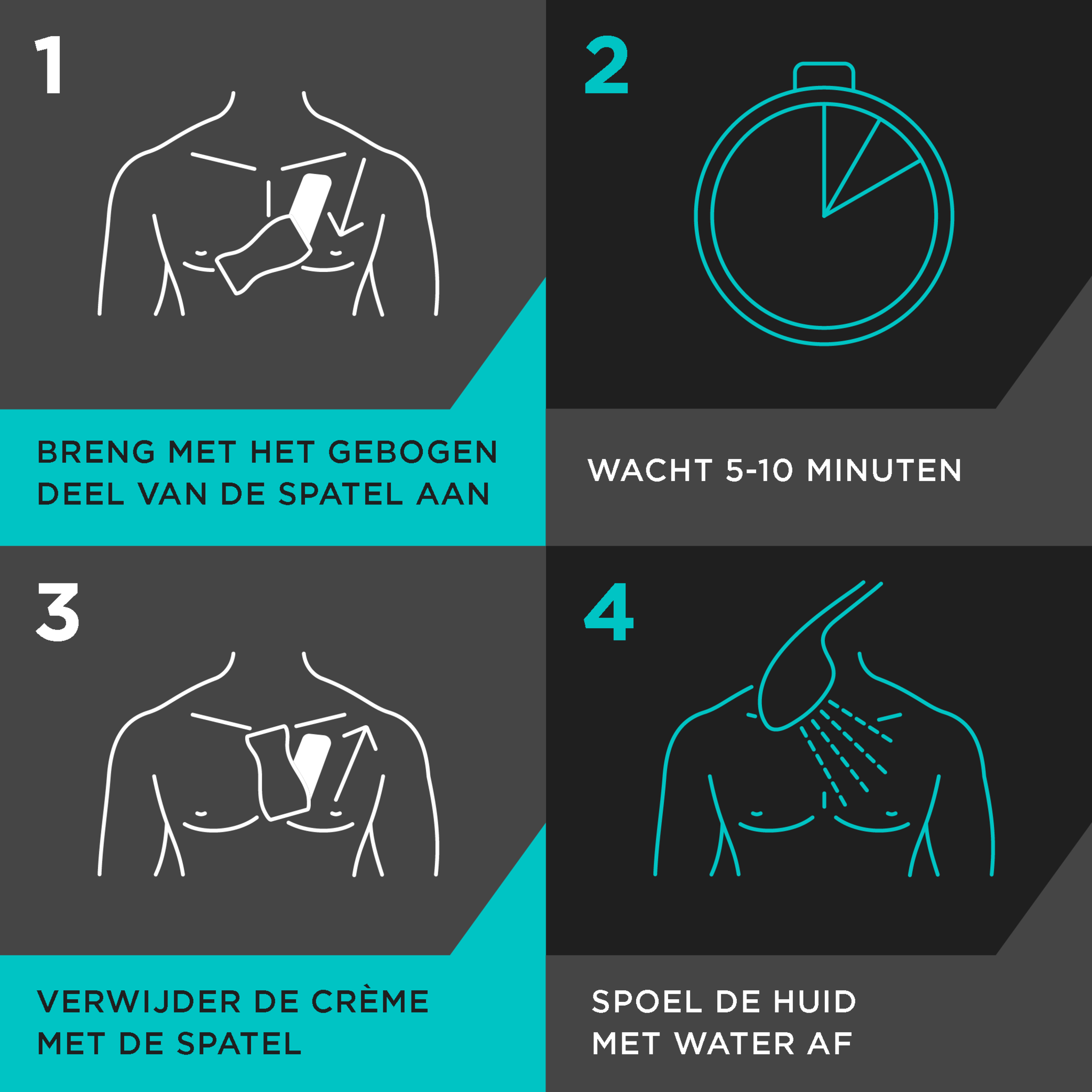 Veet Ontharingscreme for Men 200ML - 4 Stuks - Voordeelverpakking