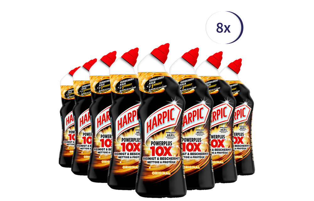 Harpic Gel PowerPlus Citrus 750ml x8