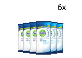 Dettol Schoonmaakdoekjes Power & Fresh - Cleanser - 80 stuks x6