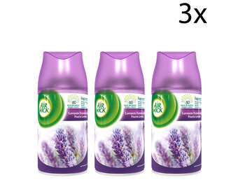 Air Wick Freshmatic Automatische Spray Luchtverfrisser - Paarse Lavendel - Navulling 250ml x3
