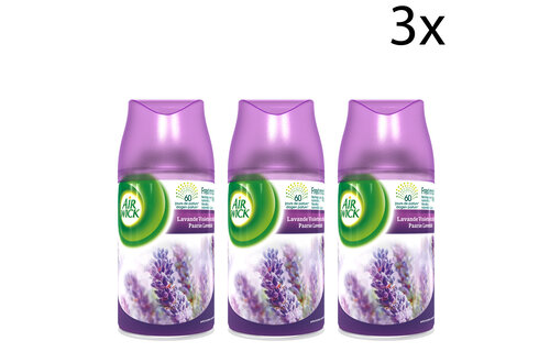 Air Wick Freshmatic Automatische Spray Luchtverfrisser - Paarse Lavendel - Navulling 250ml x3