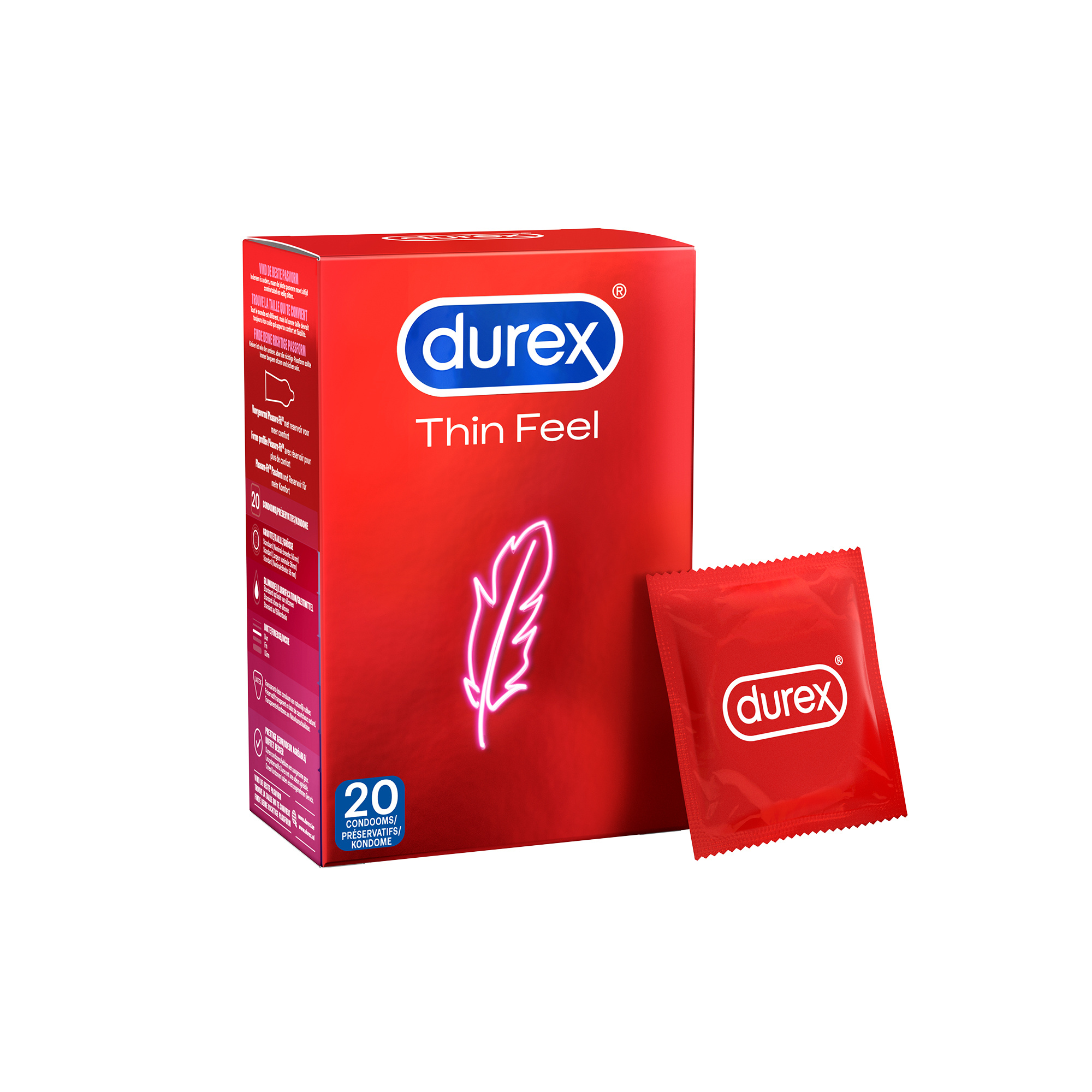 Durex Condooms Thin Feel 20st
