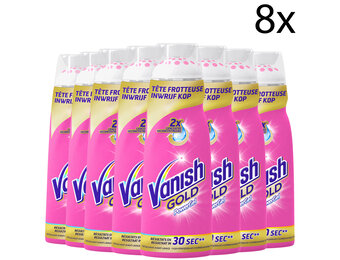 Vanish Oxi Action Gold Powergel Vlekverwijderaar - 200ml x8