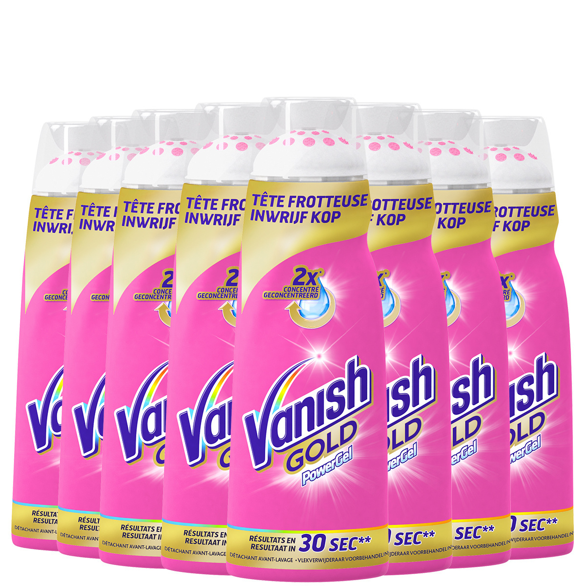 Vanish Oxi Action Powergel Vlekverwijderaar - 200ml x8