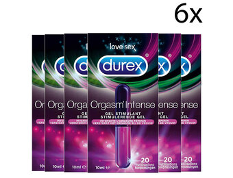 Durex Intense Orgasm Gel 10ML - 6 Stuks - Voordeelverpakking