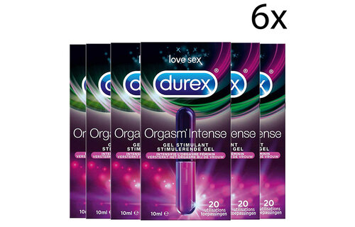 Durex Stimulerende Gel - Intense Orgasm 10ml x6