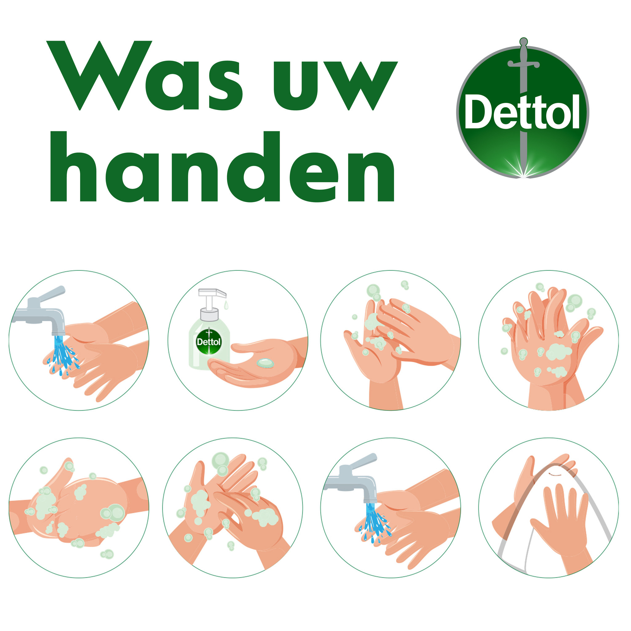 Dettol Handzeep No Touch Navulling - Aloe Vera - 250ml x5