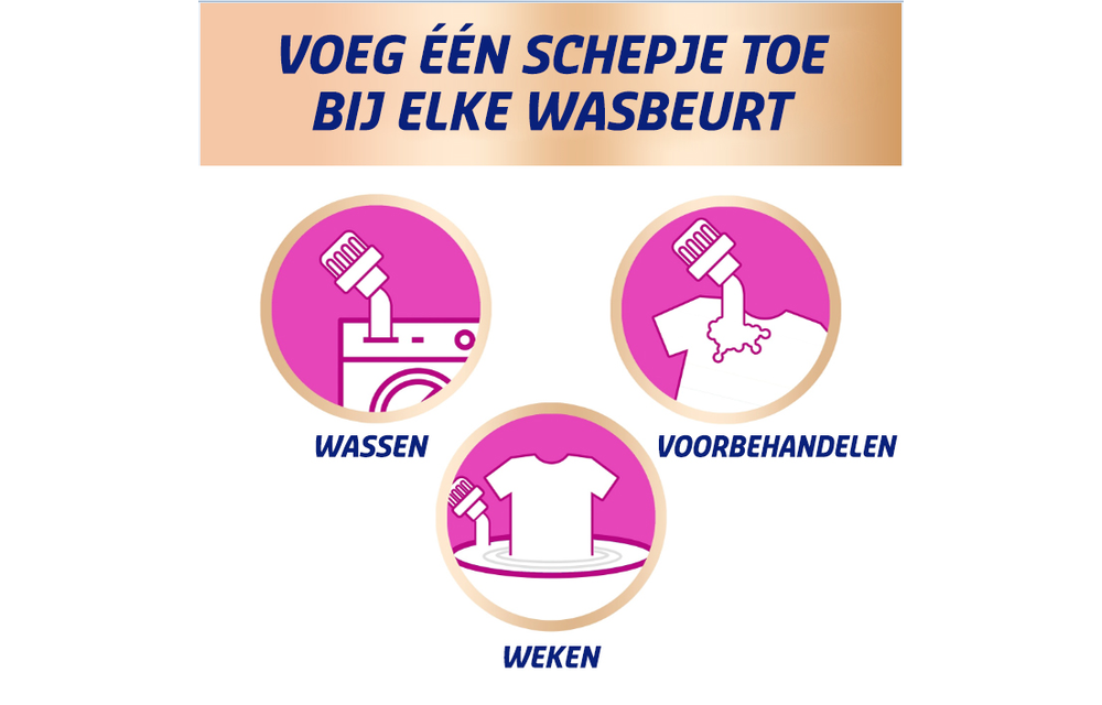 Vanish Oxi Action Whitening Booster Poeder - 710g x3