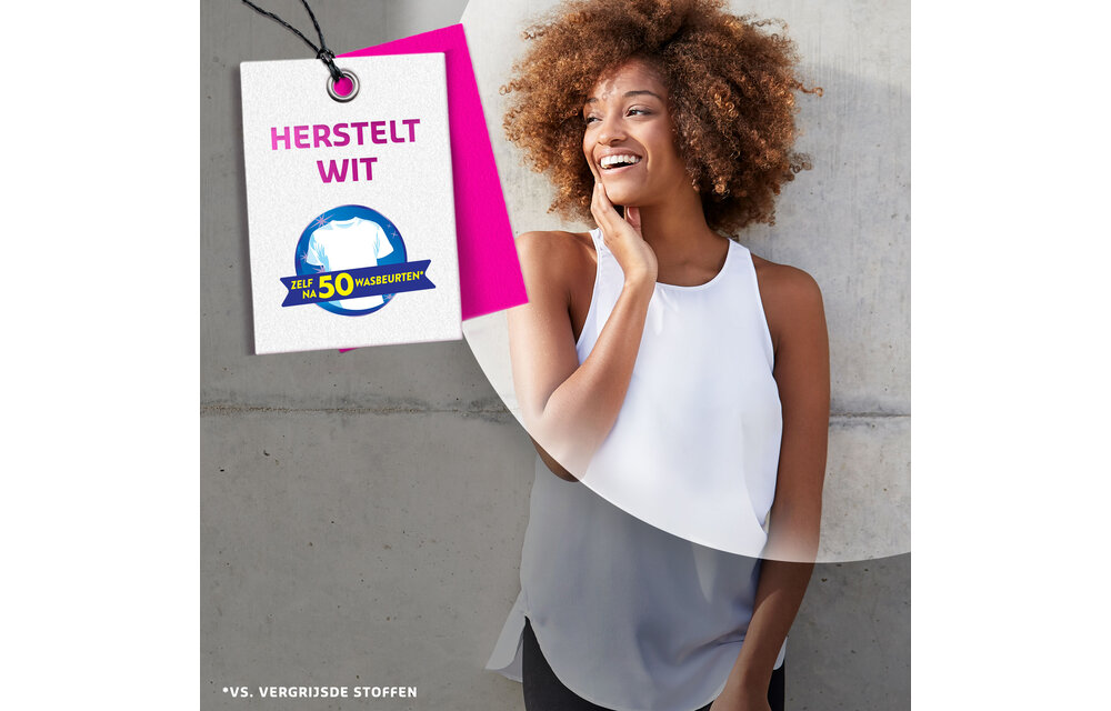 Vanish Witte Waspoeder - 2,1KG - Voordeelverpakking