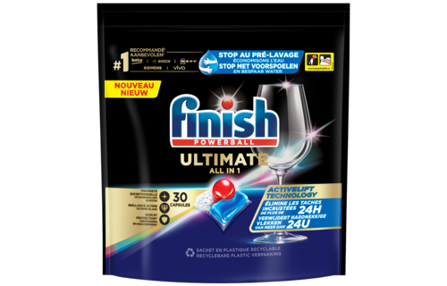Finish Ultimate Regular Vaatwastabletten - 30 Stuks x4