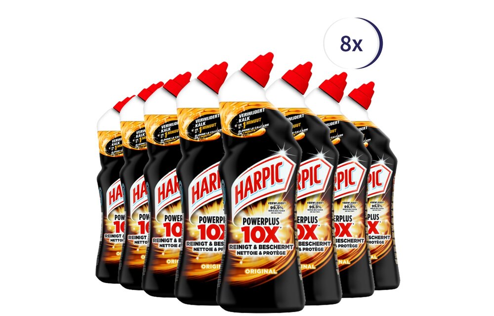 Harpic Gel PowerPlus Original 750ml x8