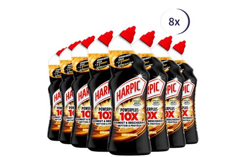 Harpic Gel PowerPlus Original 750ml - 8 Stuks - Voordeelverpakking