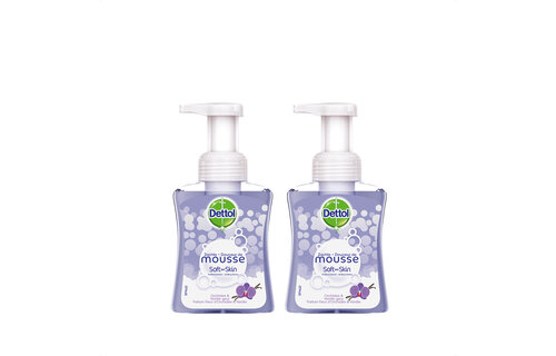 Handzeep Zachte Mousse - Orchidee Vanille - 250ml x2