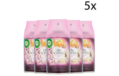Air Wick Freshmatic Automatische Spray Luchtverfrisser - Life Scents Zalige Zomer - Navulling 250ml x5