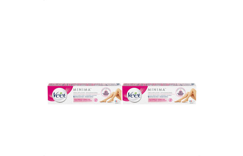 Veet Ontharingscreme - Normale Huid - Minima - 200ml x2