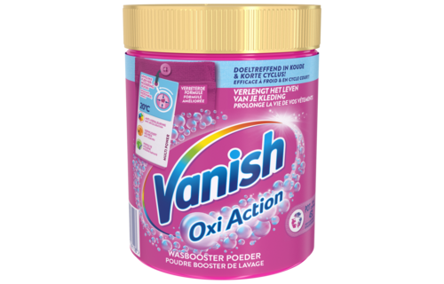 Vanish Oxi Action Colour Safe Wasbooster poeder - 1.0 kg x2