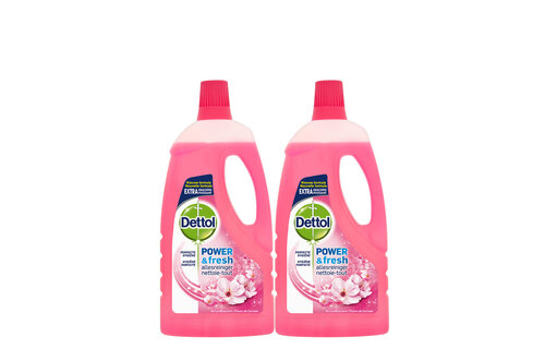 Dettol Allesreiniger Power & Fresh - Kersenbloesem - 1L x2