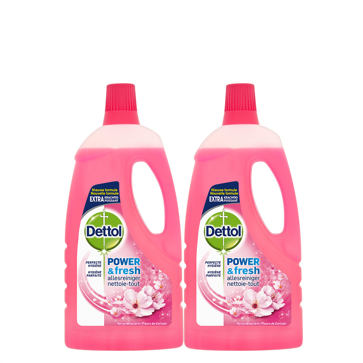 Dettol Allesreiniger Kersenbloesem 1L - 2 Stuks - Voordeelverpakking