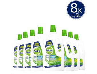 Dettol Allesreiniger Power & Fresh - Original - 1,5L x8
