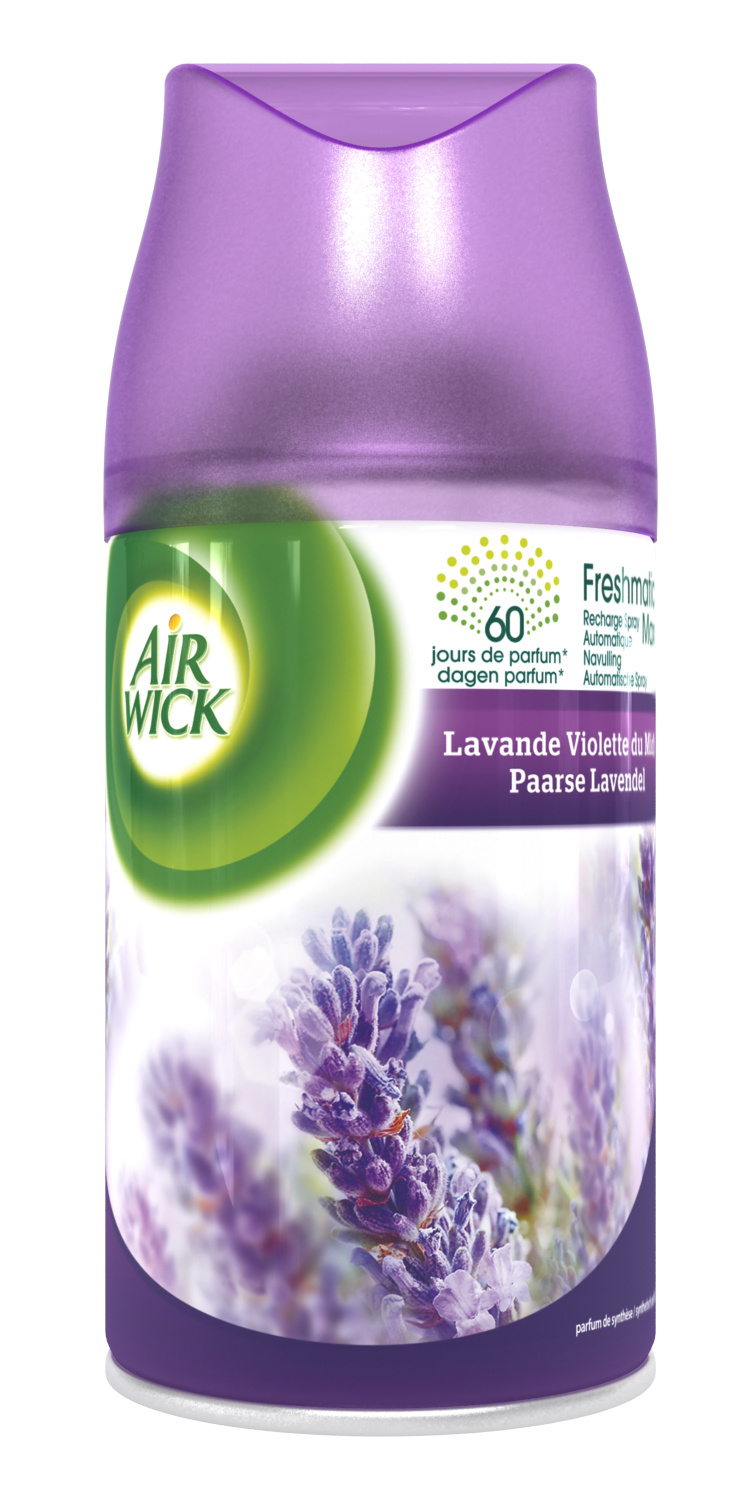 Air Wick Freshmatic Automatische Spray Luchtverfrisser - Paarse Lavendel - Navulling 250ml