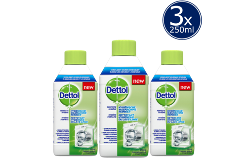 Dettol Wasmachine Reiniger Hygiëne - 250ml x3